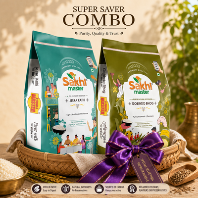 Super Saver Combo | Gobind Bhog 5kg | Jeera Kathi 10kg