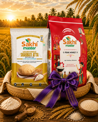 Super Saver Combo | Golden Wheat Atta 5kg | Prime Miniket 10kg