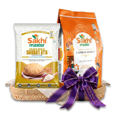 Super Saver Combo | Golden Wheat Atta 5kg | Superior Miniket 10kg